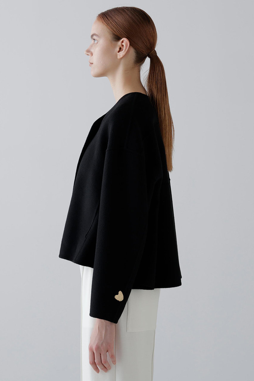 ADORE(アドーア)｜◇ピュアカシミヤジャケット/ブラック の通販