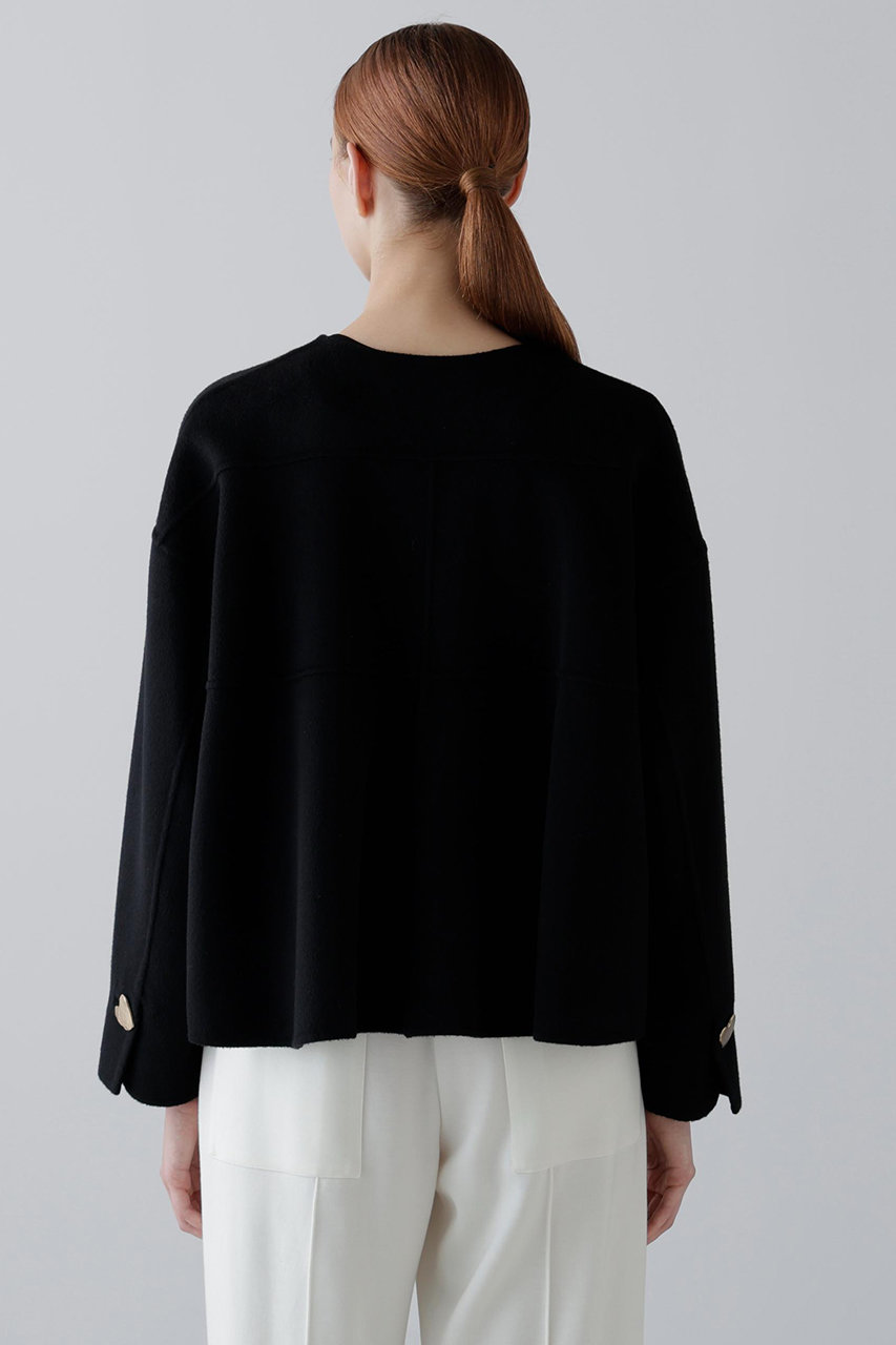 ADORE(アドーア)｜◇ピュアカシミヤジャケット/ブラック の通販