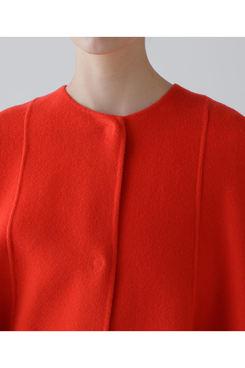 ADORE(アドーア)｜◇ピュアカシミヤコート/レッド の通販｜ELLESHOP
