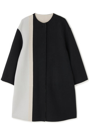 アドーア/ADOREの◆Ｃａ混２ＴＯＮＥリバーノーカラーコート(110900/110903)