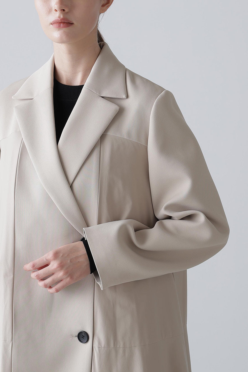 ADORE(アドーア)｜◇タフタコンビトリプルクロスコート/ベージュ の