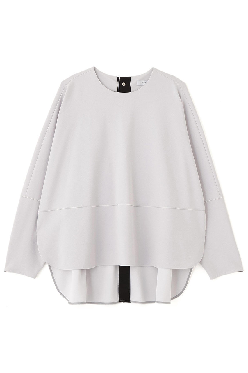 アドーア/ADOREの◆ジョーゼットジャージープルオーバー(グレー/5315260007)