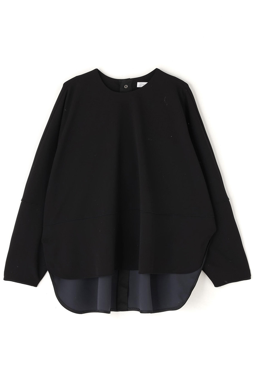 アドーア/ADOREの◆ジョーゼットジャージープルオーバー(ブラック/5315260007)