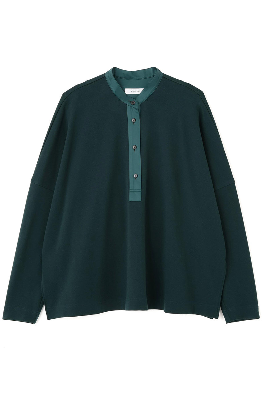 ADORE ◆ストレッチポンチプルオーバー (グリーン, ３８) アドーア ELLE SHOP