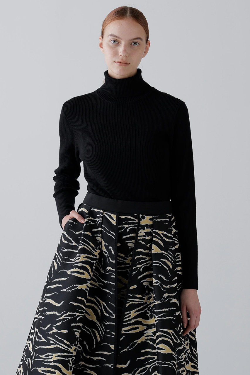 ADORE(アドーア)｜◇ベーシックタートルニット/ブラック の通販