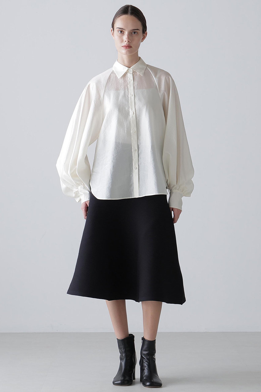 ADORE(アドーア)｜＜20周年記念＞フレアニットスカート/ブラック の