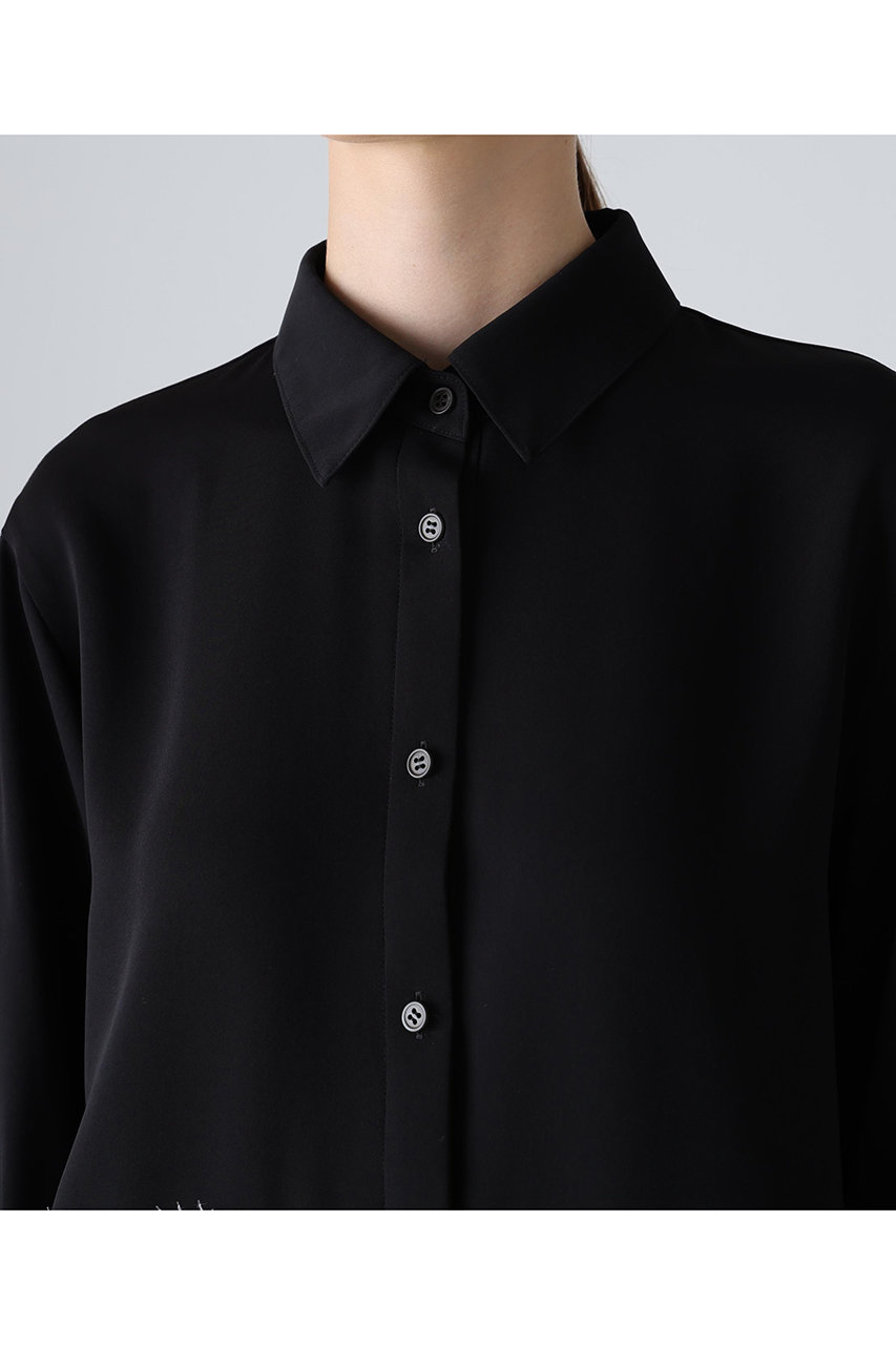 ADORE(アドーア)｜◇ライトジョーゼットブラウス/ブラック の通販