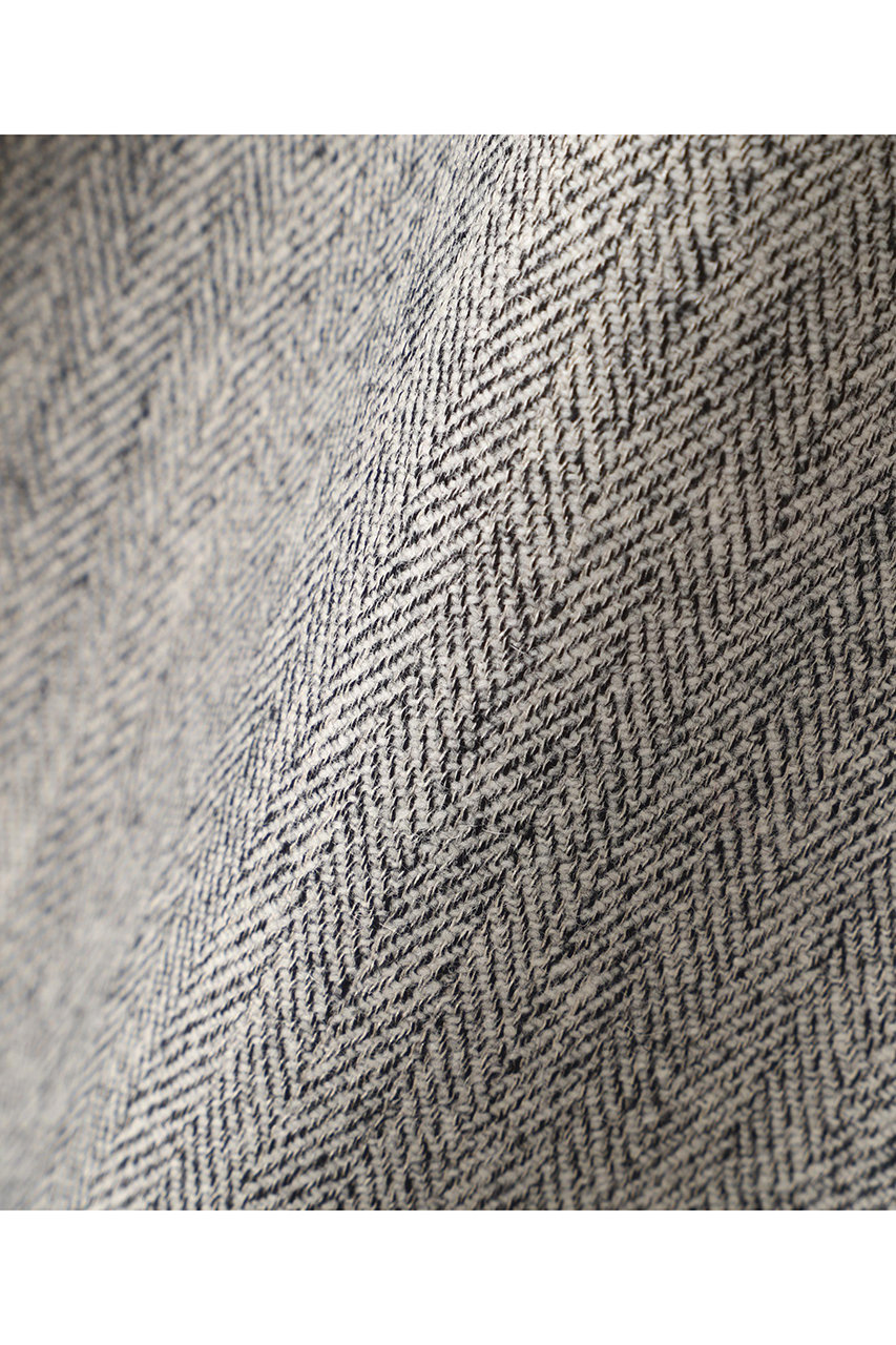 ADORE(アドーア)｜◇トップヘリンボーンブラウス/グレー の通販