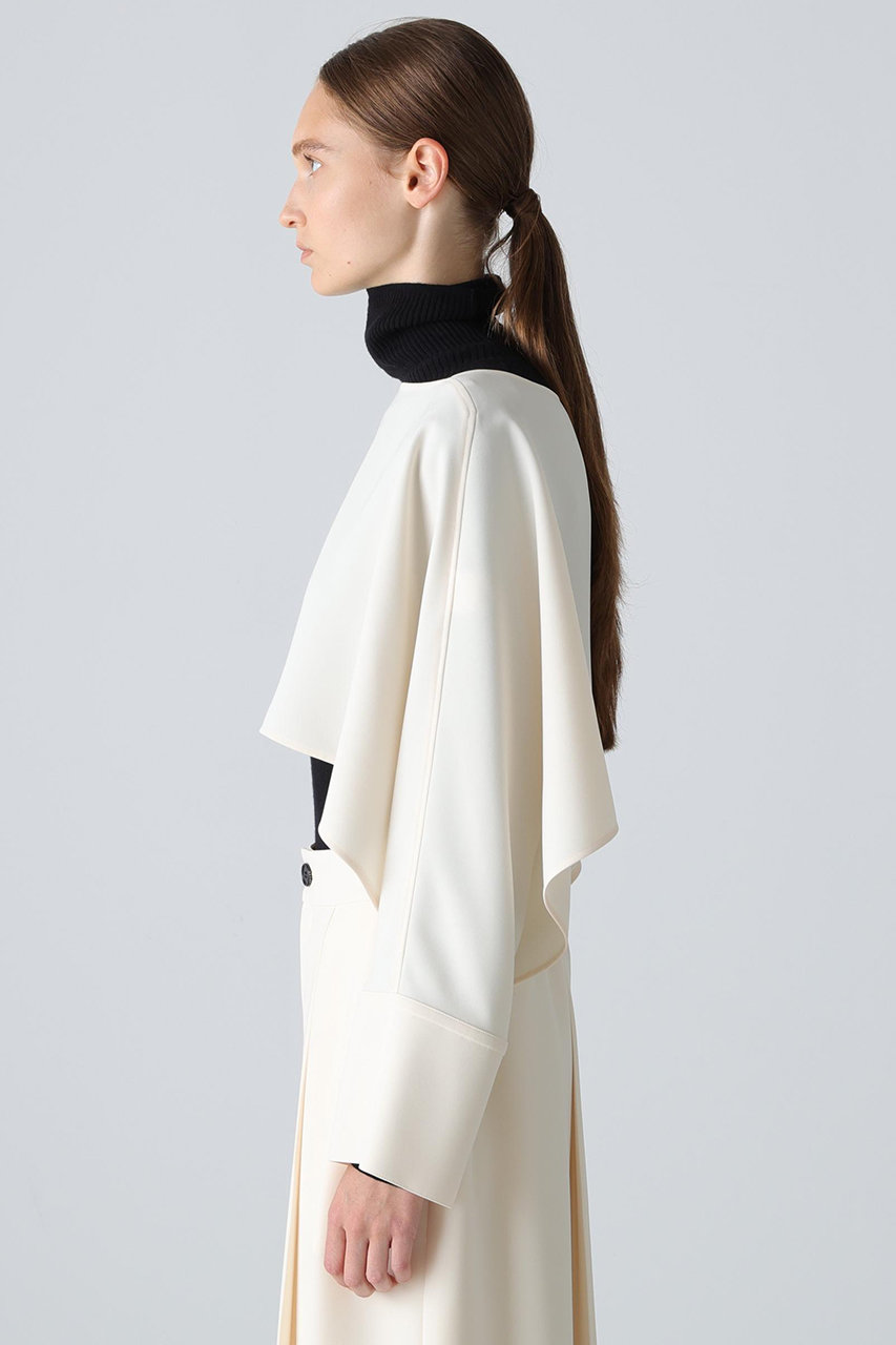 25ss今季⭐︎ADORE シルキーダブルクロスブラウス　2枚セット ADORE(アドーア)｜【予約販売】◇シルキーダブルクロスブラウス