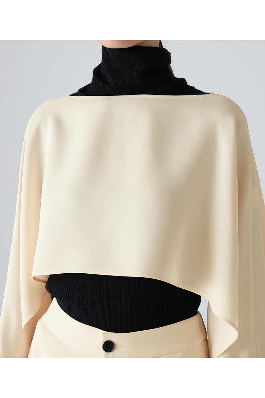 25ss今季⭐︎ADORE シルキーダブルクロスブラウス　2枚セット セール】 ◇シルキーダブルクロスブラウス （シャツ・ブラウス