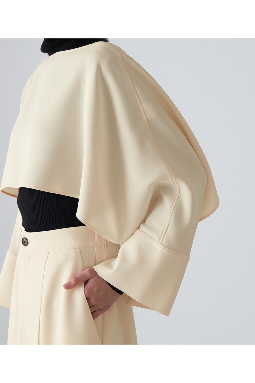 ADORE(アドーア)｜◇シルキーダブルクロスブラウス/ホワイト の通販