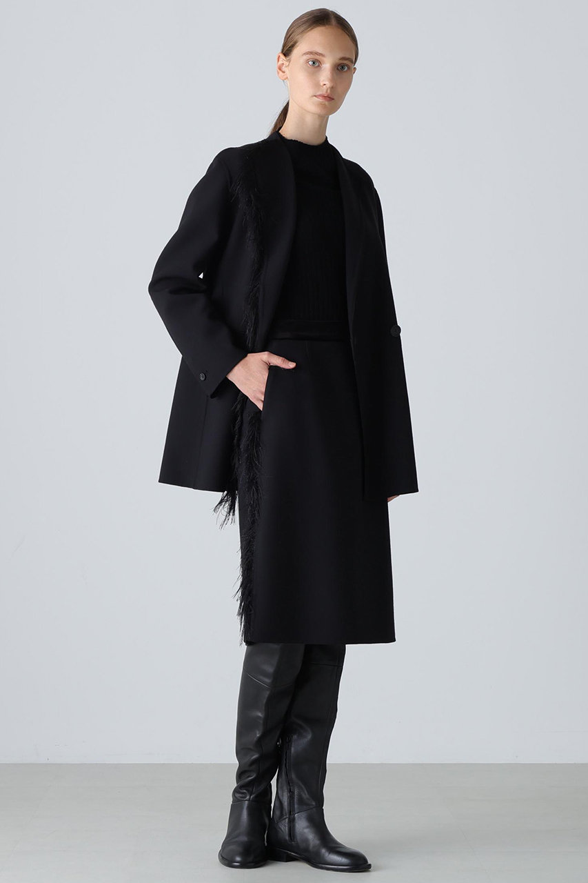 ADORE(アドーア)|◇ウールリバースカート/ブラック の通販|ELLESHOP ADORE(アドーア)|◇ウールリバースカート/ブラック の通販|ELLESHOP