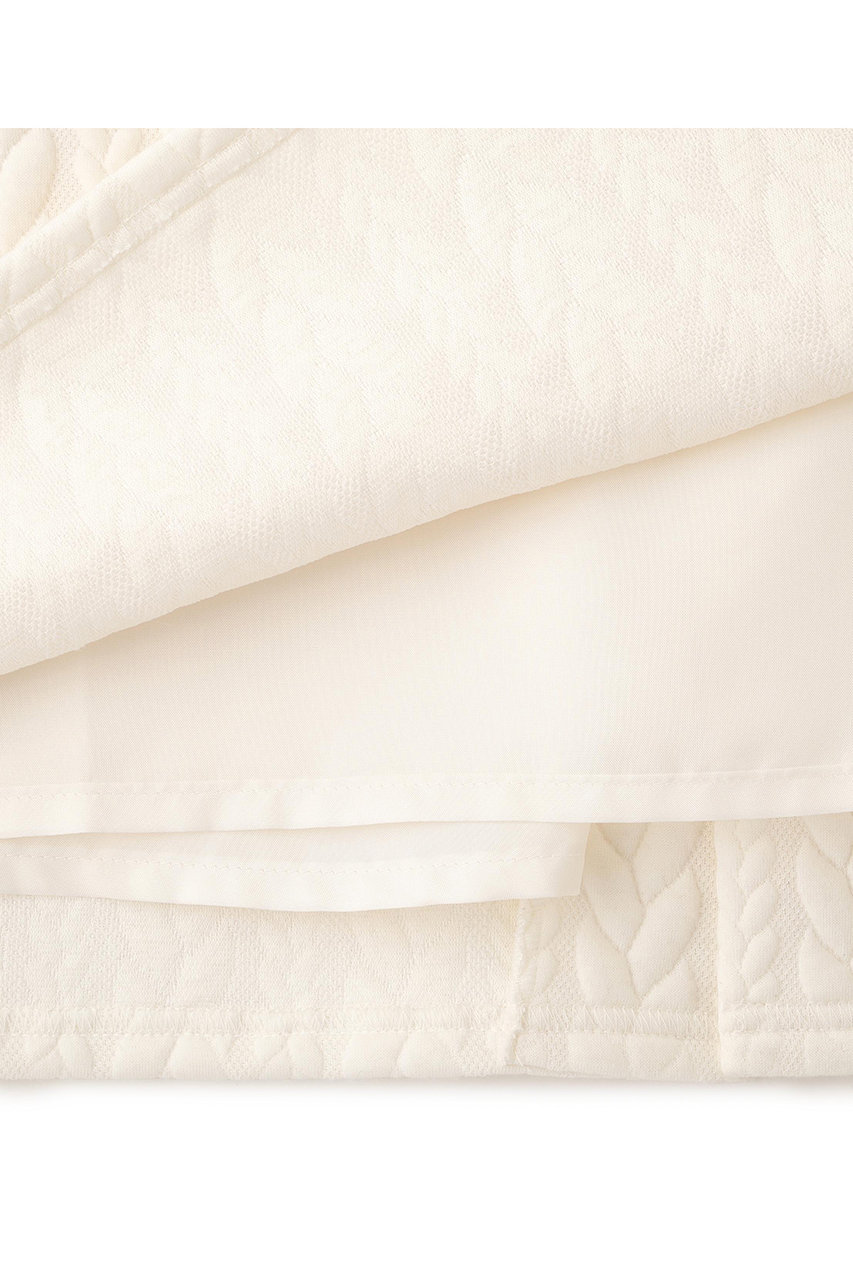 ADORE(アドーア)｜◇ジャガードジャージースカート/ホワイト の通販