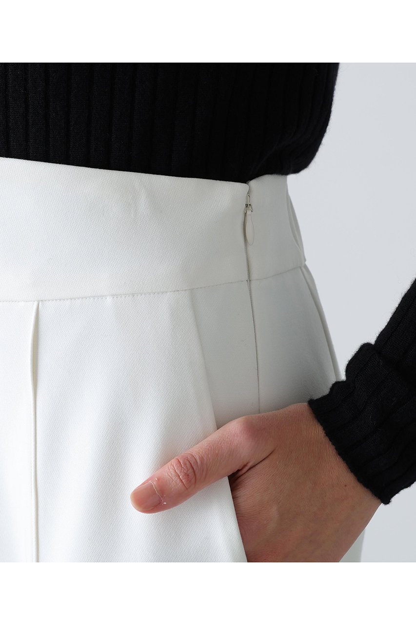 ADORE(アドーア)｜◇バイカラーWクロスパンツ/ホワイト の通販