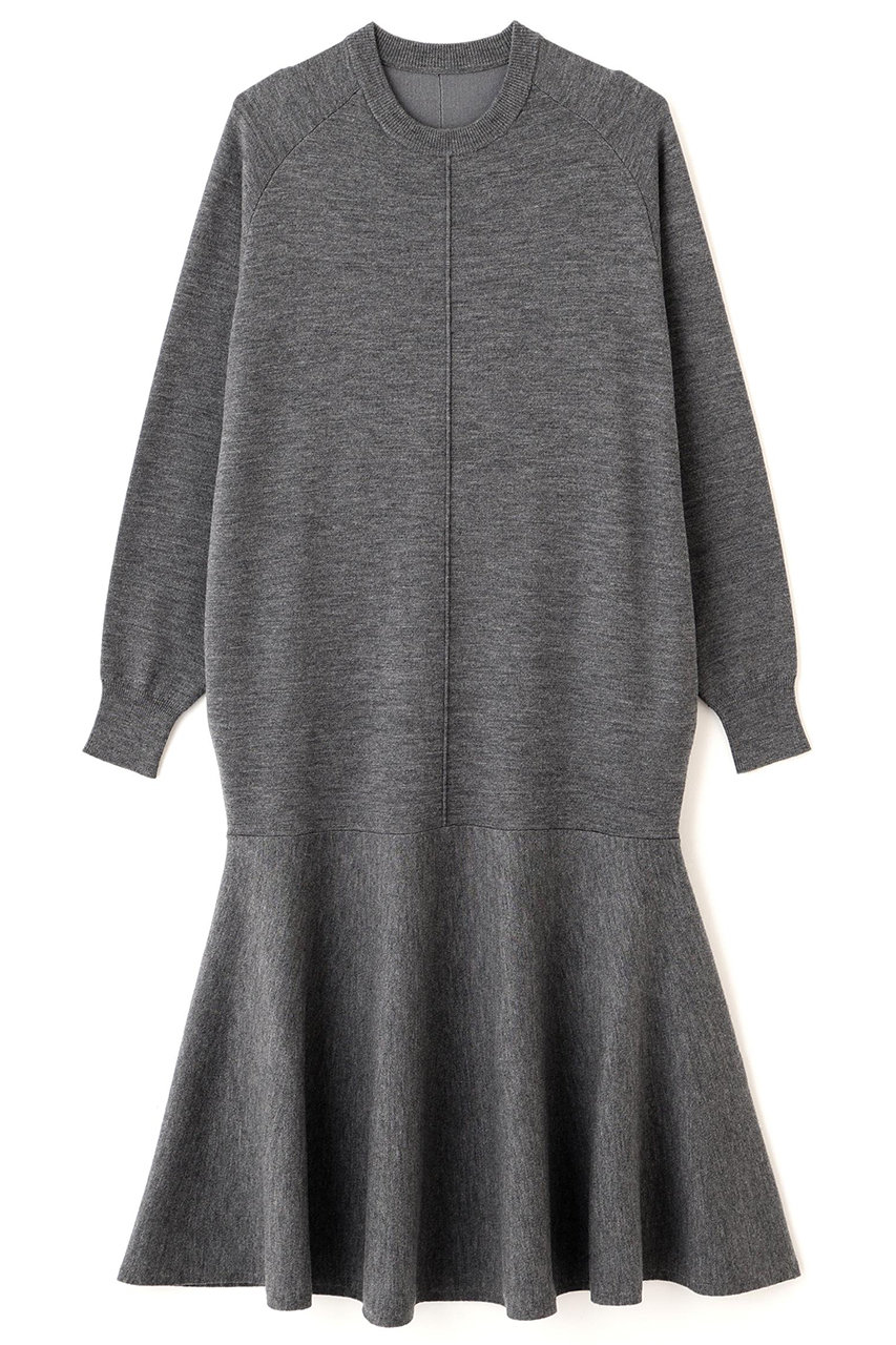 ADORE ◆ピュアウールニット (グレー, ３８) アドーア ELLE SHOP