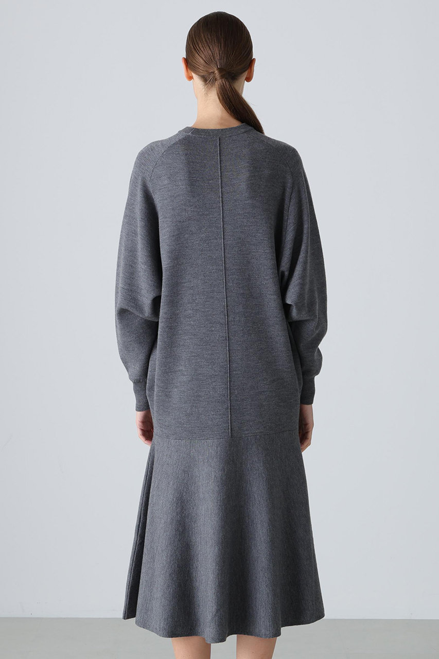 ADORE(アドーア)｜◇ピュアウールニット/グレー の通販｜ELLESHOP