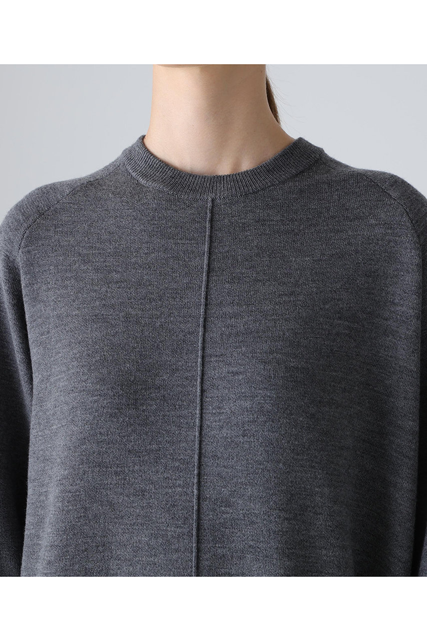 ADORE(アドーア)｜◇ピュアウールニット/グレー の通販｜ELLESHOP