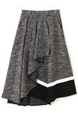 スラブツイードスカート