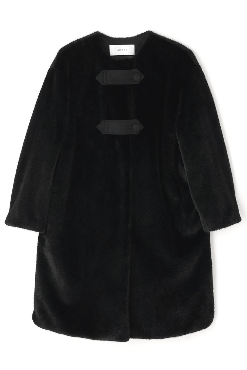 アドーア/ADOREのファーコンビダウンコート(ブラック/5315252111)