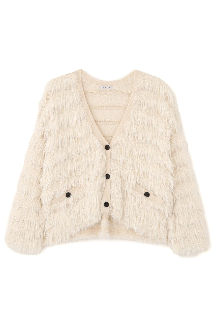 アドーア/ADOREのリオーネニットカーディガン(ホワイト/5315270132)