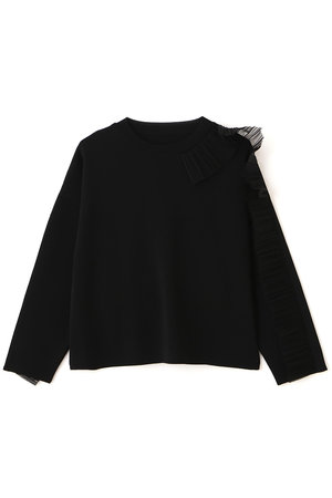 美品♪ADORE アドーア ウール長袖プルオーバー 38 ブラック黒 長袖 ADORE(アドーア)｜ソリッドウールリバーコート/ブラック の通販