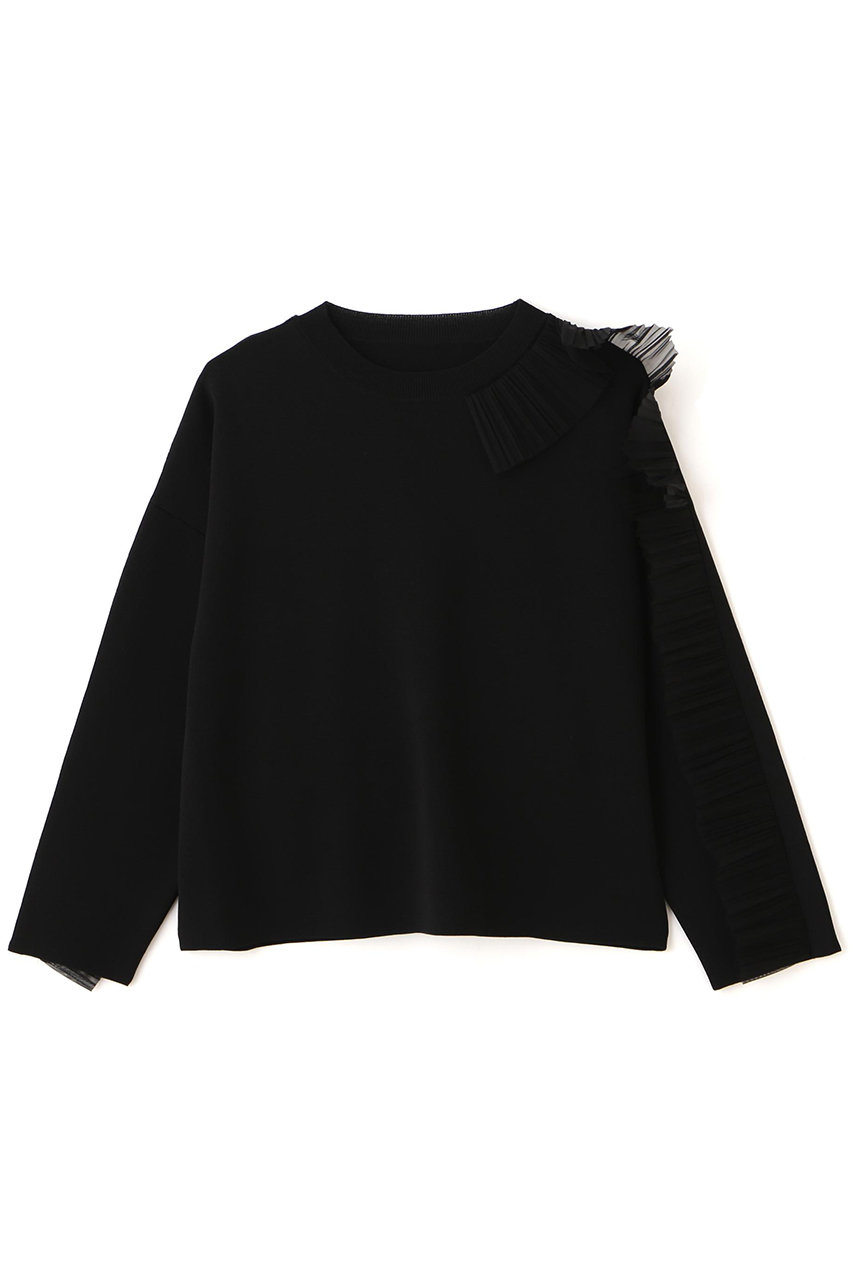 ADORE エンベリッシュトニットプルオーバー (ブラック, 38) アドーア ELLE SHOP ADORE エンベリッシュトニットプルオーバー (ブラック, 38) アドーア ELLE SHOP