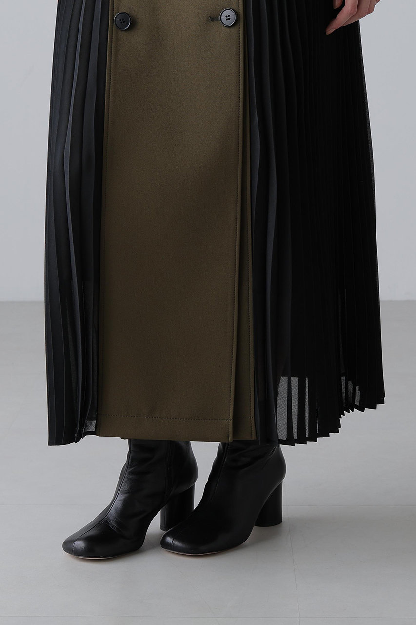 ADORE(アドーア)｜◇マトラッセトリプルクロススカート/カーキ の通販