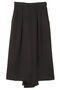 ◆リュクスサテンスカート アドーア/ADORE ブラック