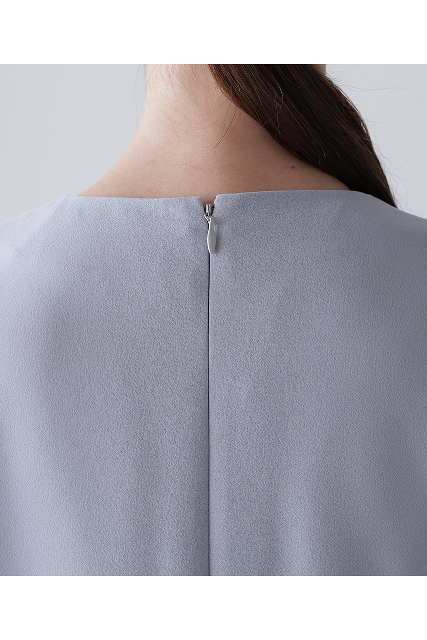 ADORE(アドーア)｜◇バックサテンアムンゼンワンピース/ブルー の通販