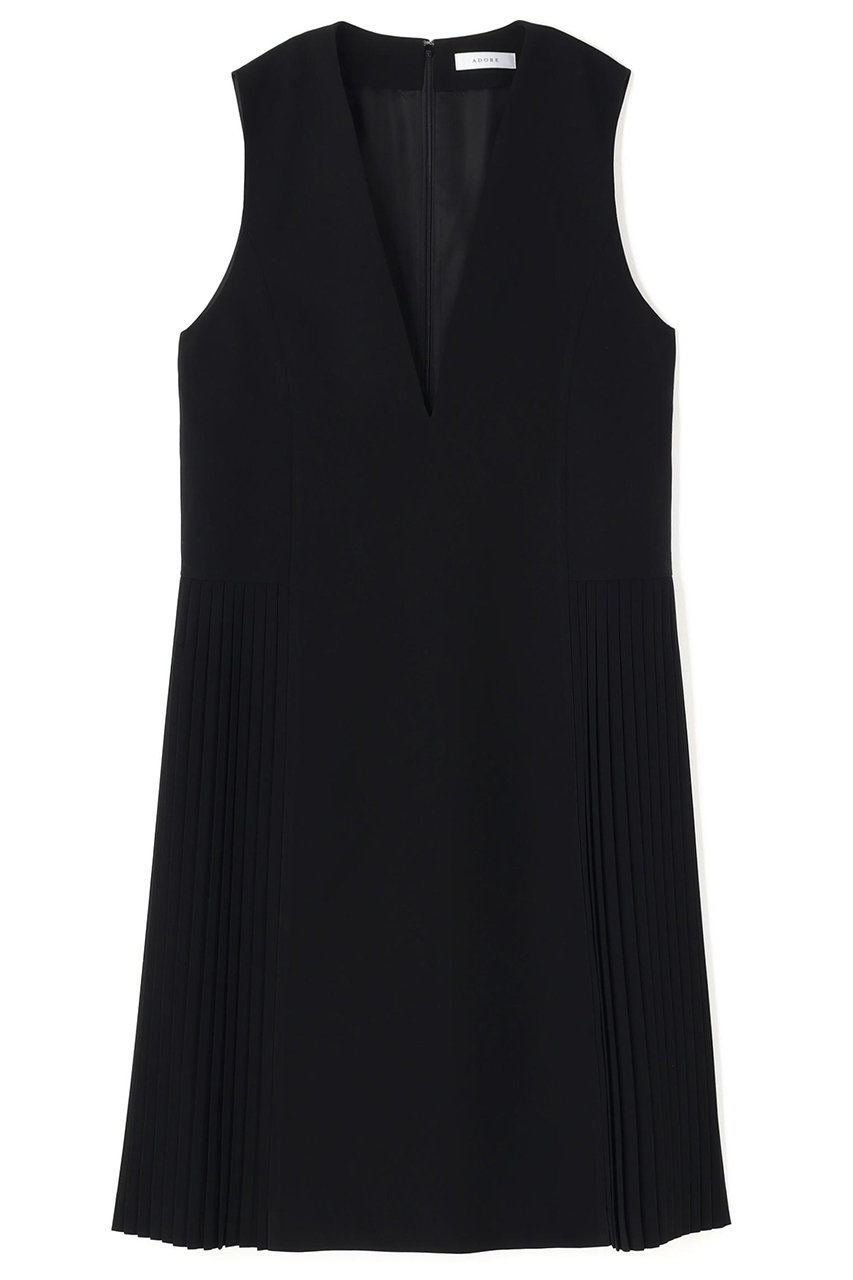 アドーア/ADOREの◆バックサテンアムンゼンワンピース(ブラック/5316140003)