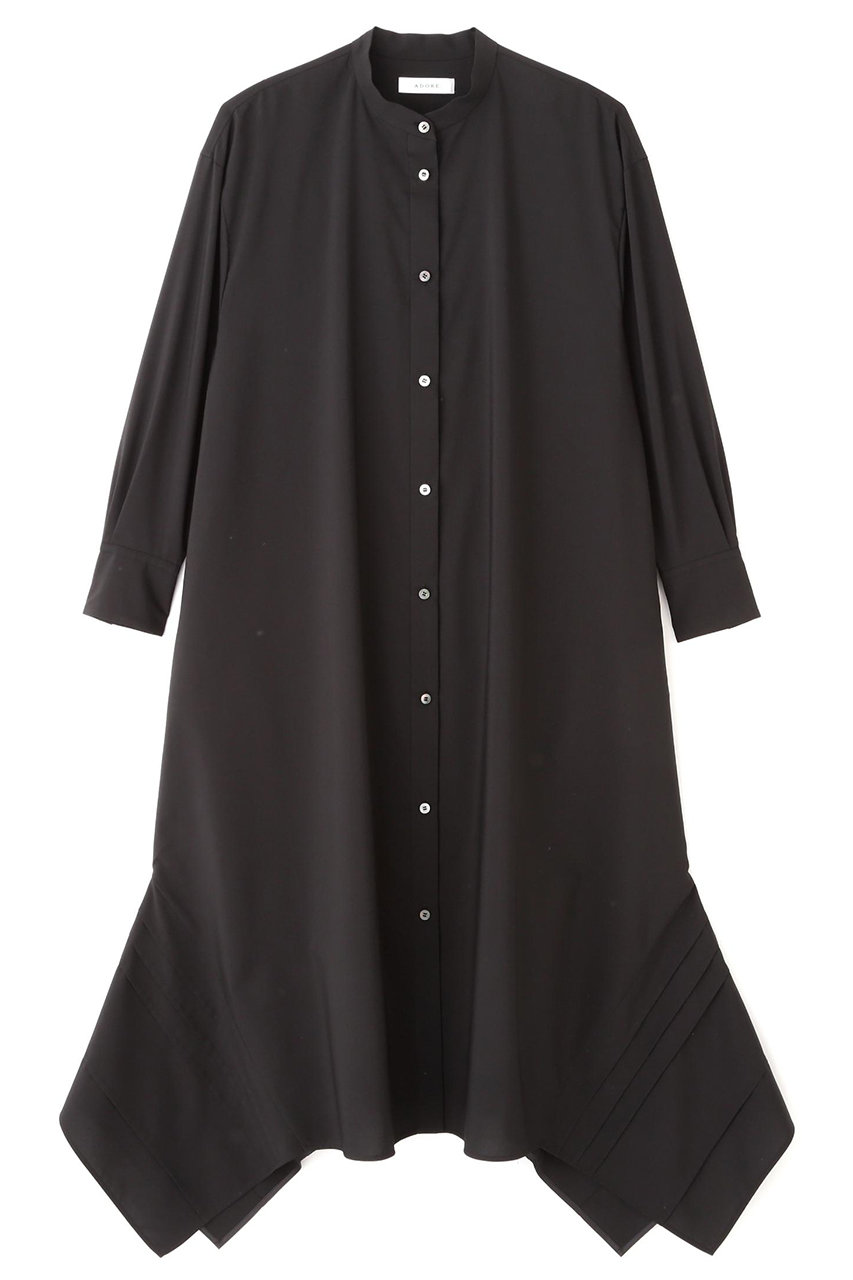 ADORE ◆プレーンストレッチワンピース (ブラック, ３８) アドーア ELLE SHOP