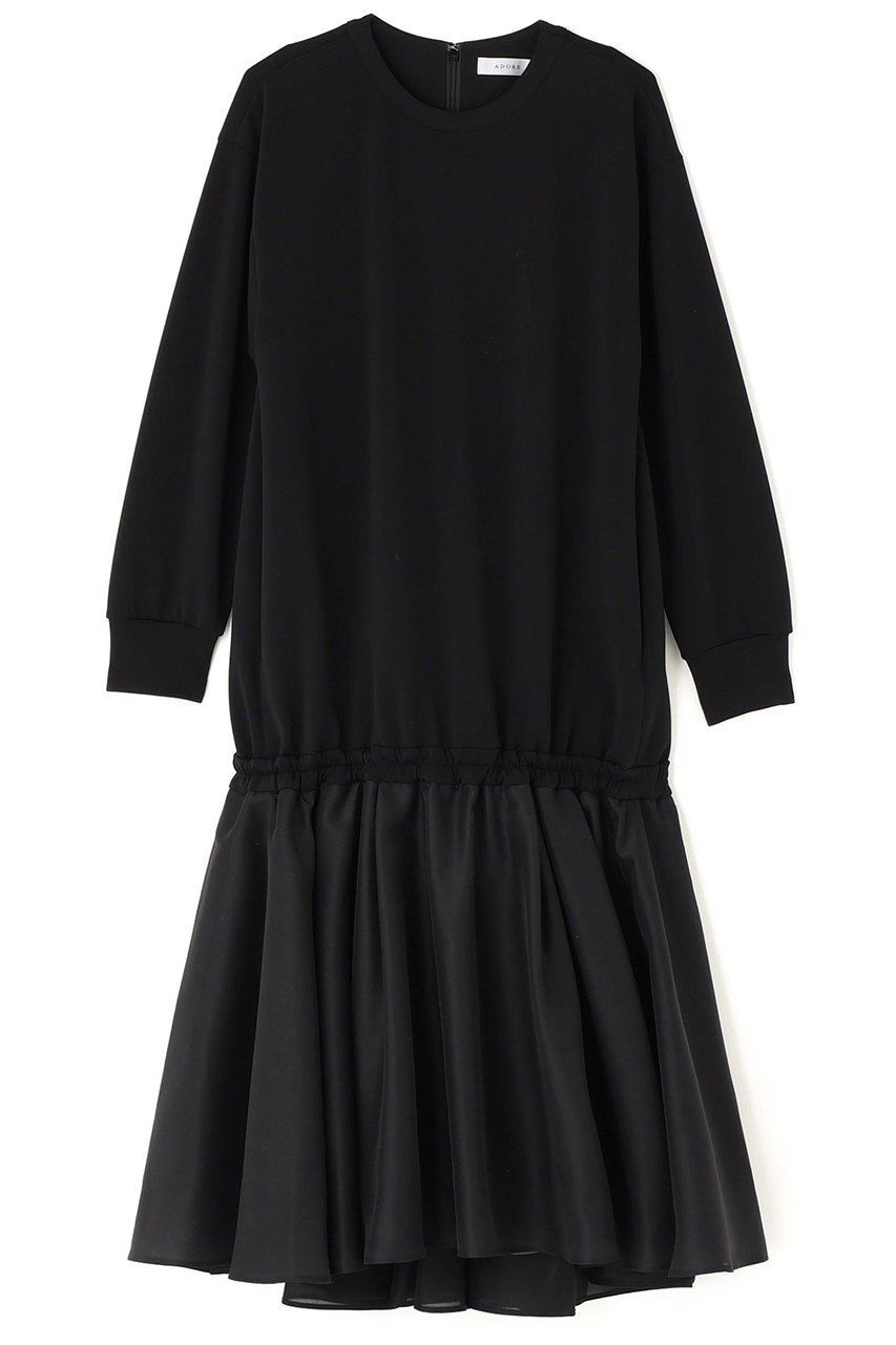 アドーア/ADOREの◆パウダリーダンボールワンピース(ブラック/5316140018)