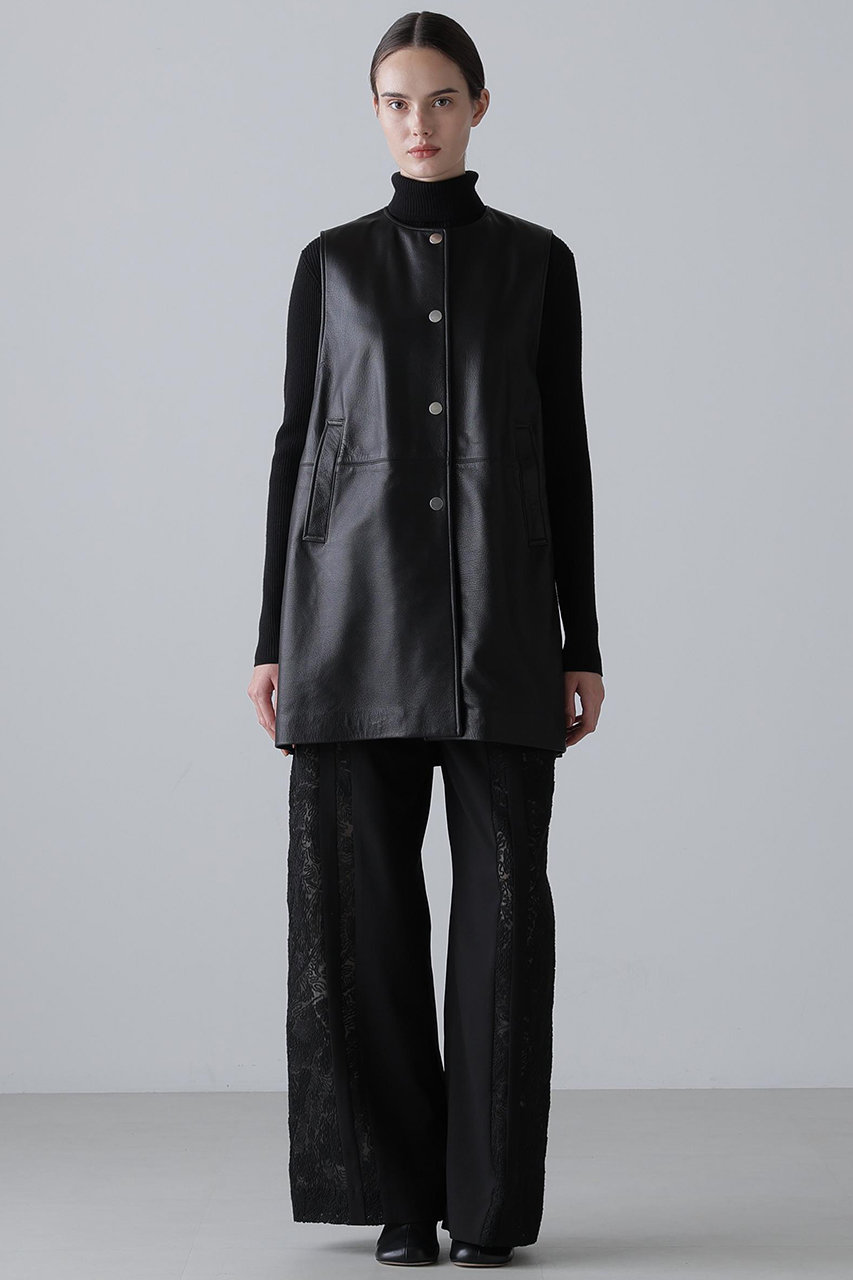 ADORE(アドーア)｜◇ゴートレザージャケット/ブラック の通販