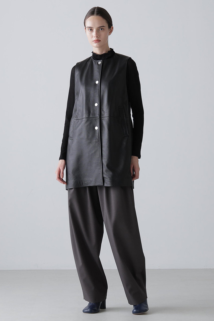 ADORE(アドーア)｜◇ゴートレザージャケット/ブラック の通販