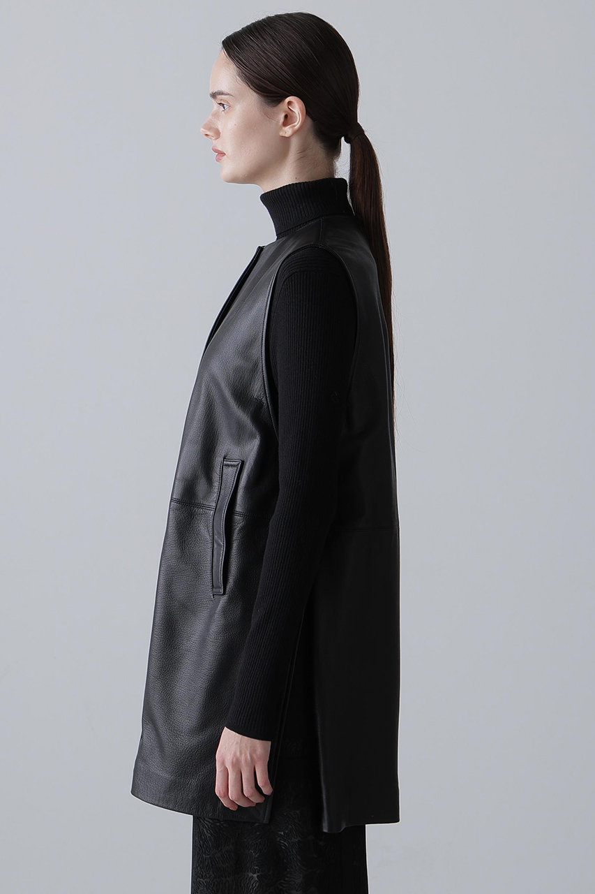 ADORE(アドーア)｜◇ゴートレザージャケット/ブラック の通販