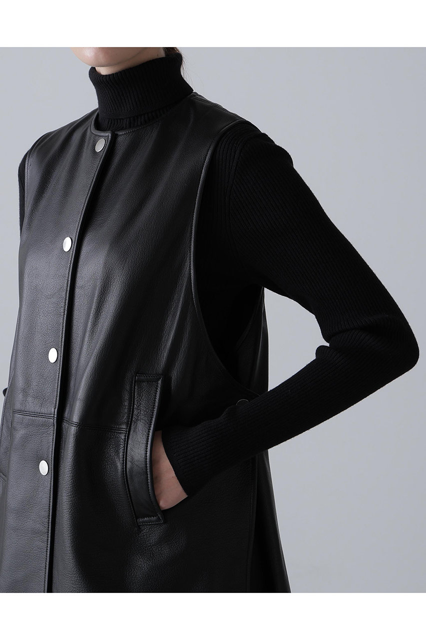 ADORE(アドーア)｜◇ゴートレザージャケット/ブラック の通販