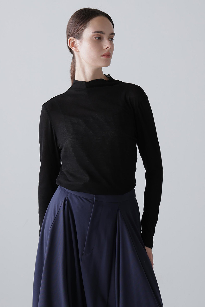 ADORE(アドーア)｜◇シアーフライストップス/ブラック の通販