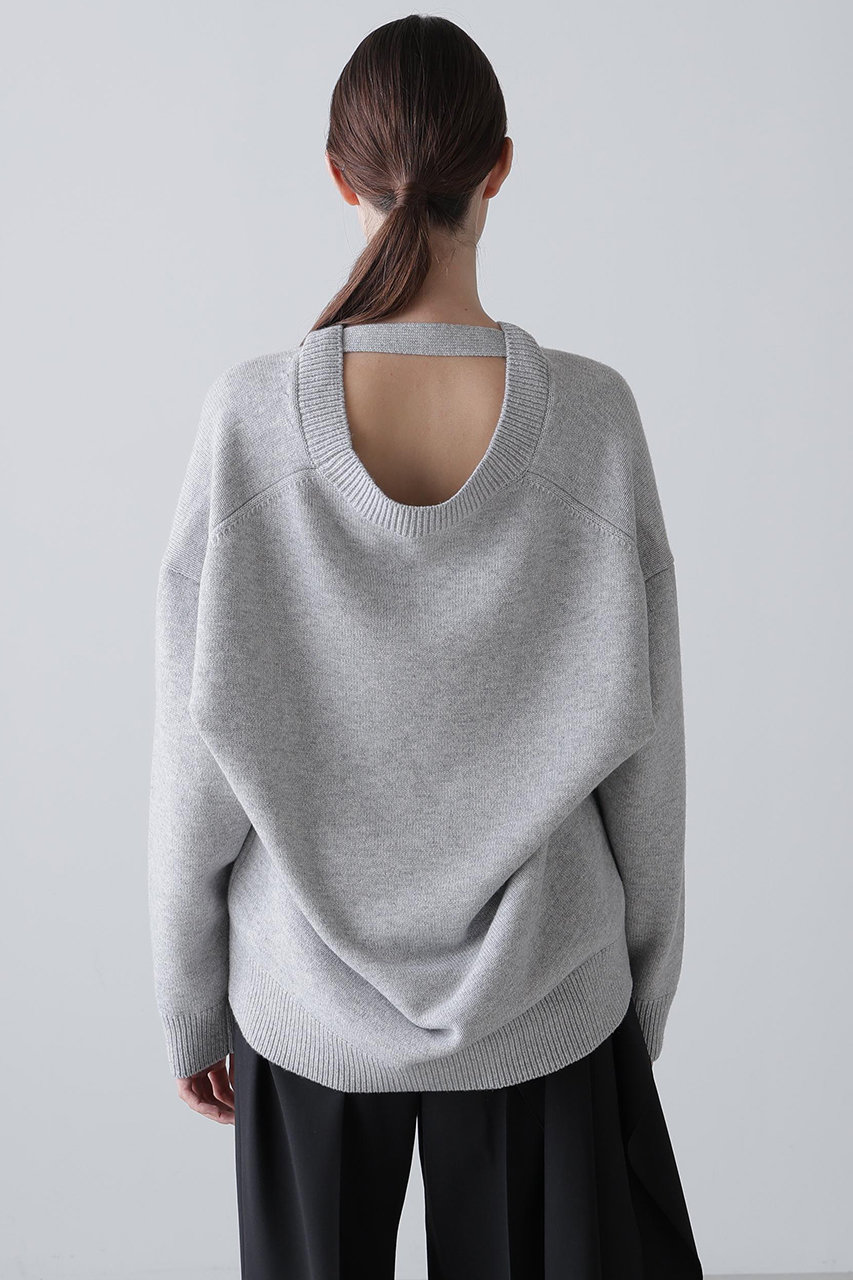 ADORE(アドーア)｜◇ウールカシミヤニット/グレー の通販｜ELLESHOP