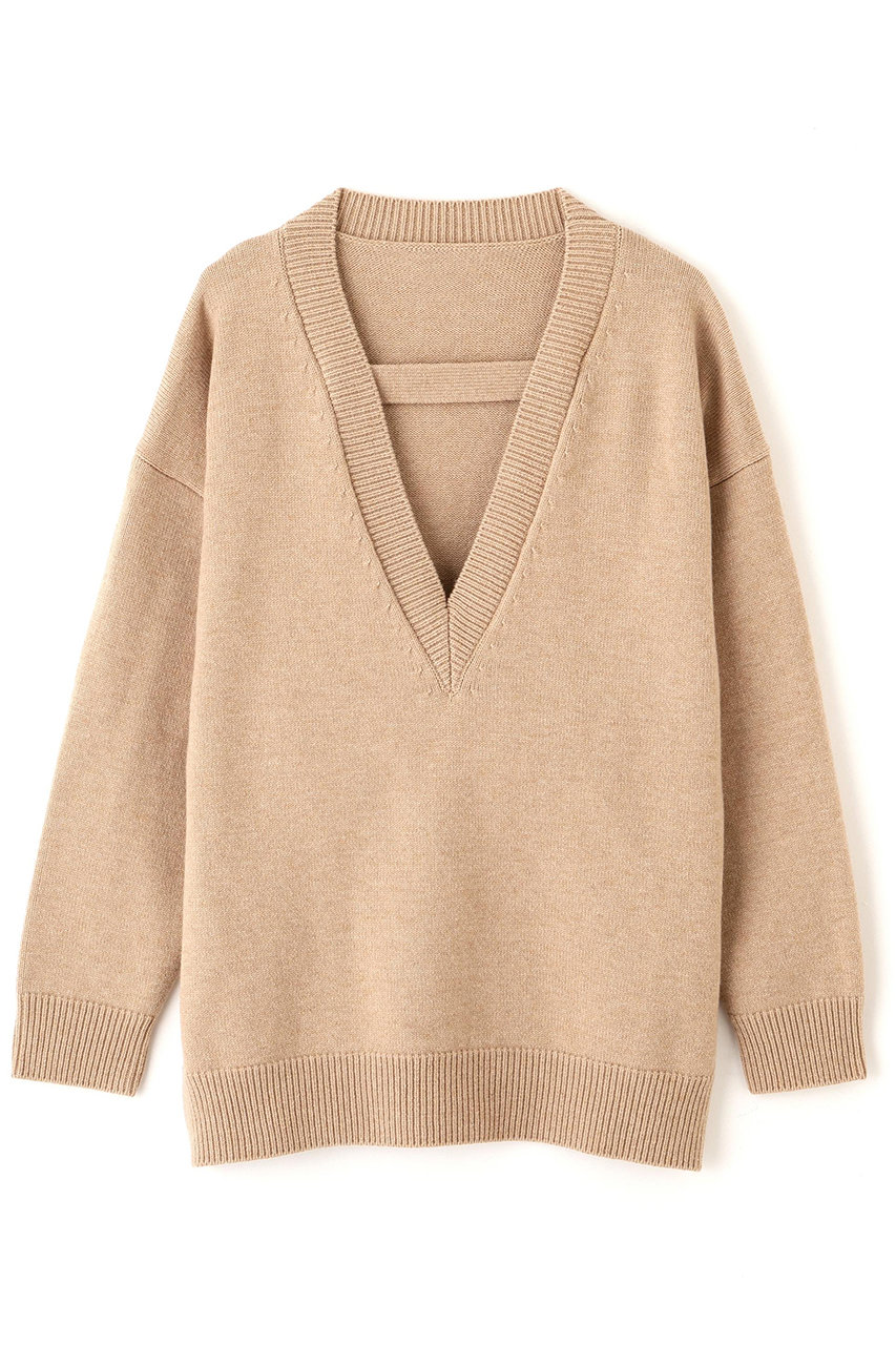 ADORE ◆ウールカシミヤニット (ベージュ, ３８) アドーア ELLE SHOP