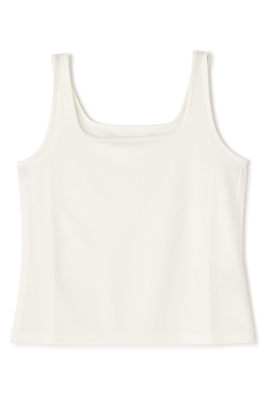 アドーア/ADOREのストレッチポンチ　スクエアネックタンク(ホワイト/5316960004)