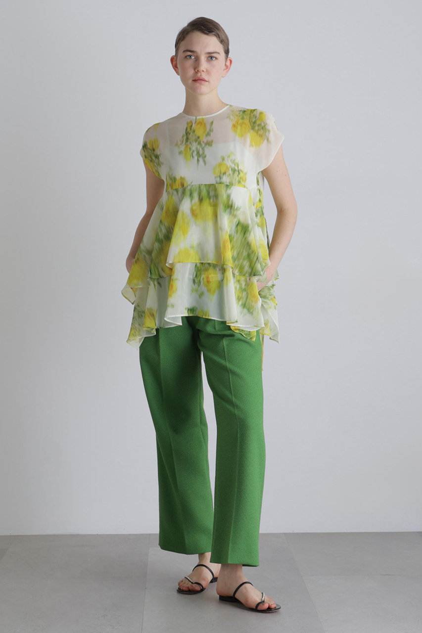 アドーア/ADOREの【予約販売】◆ミスティングフラワープリントブラウス(イエロー/5316110305)