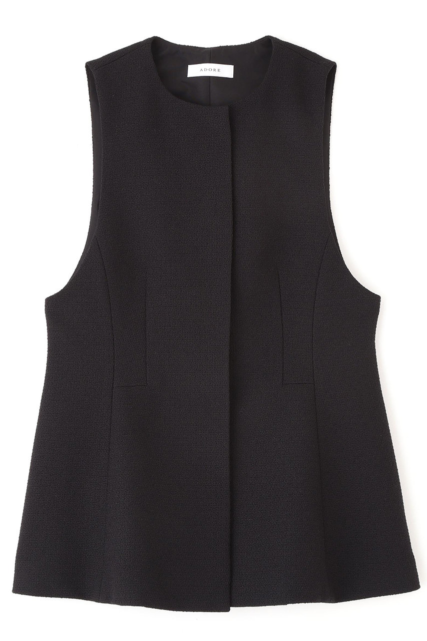 アドーア/ADOREの【予約販売】◆ツイーディーブカティーニブラウス(ブラック/5316110311)