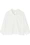 ◆ドライタッチクロスブラウス アドーア/ADORE ホワイト