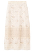 ◆ラティスエンブロイダリースカート