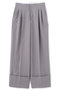 【予約販売】◆ファンクショナルプレーンクロスパンツ アドーア/ADORE グレー