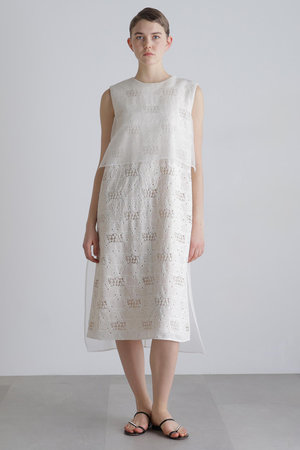 アドーア/ADOREの【予約販売】◆ラティスエンブロイダリーワンピース
