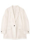 【予約販売】◆シルキーオーガンザジャケット アドーア/ADORE ホワイト