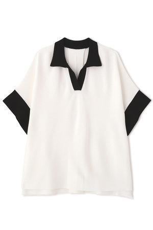 アドーア/ADOREの【予約販売】◆バイカラーポロニット(110300/110301)