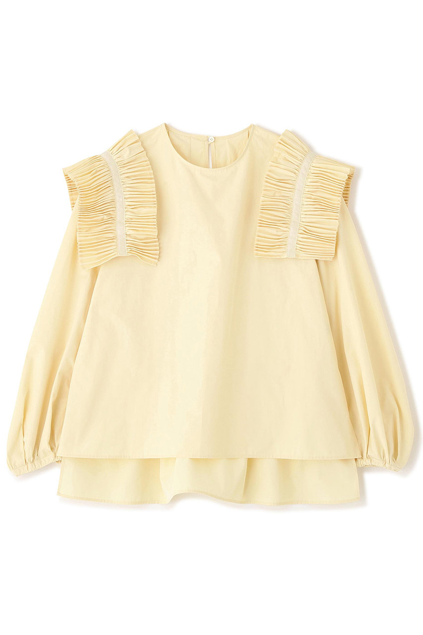 アドーア/ADOREの【予約販売】◆クレストプリーツタイプライターブラウス(イエロー/5316910301)