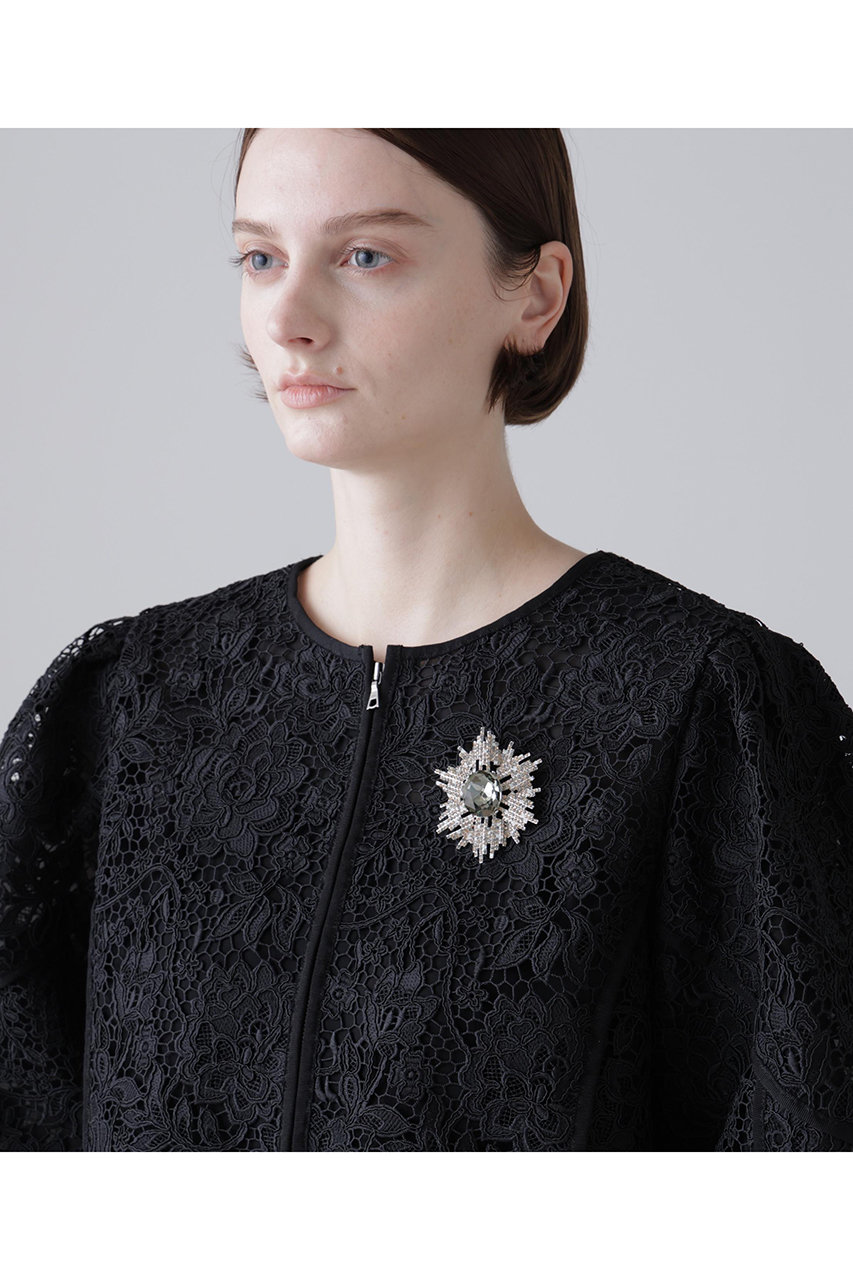 アドーア/ADOREのデコラティブブローチ(グレー/5316190266)